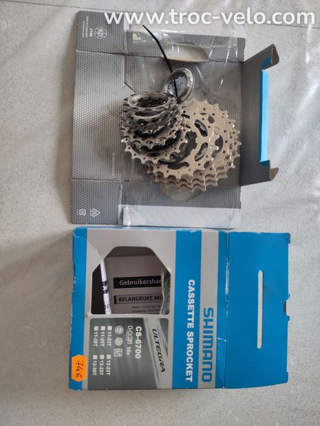 Cassette Shimano Ultegra 10 vitesses 11/25 CS 6700 - 2