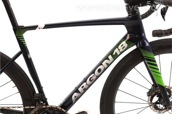 Produit Reconditionne Argon 18 Sum Pro Di2 12v Bleu Velo De Route Tres Bon Etat - 2