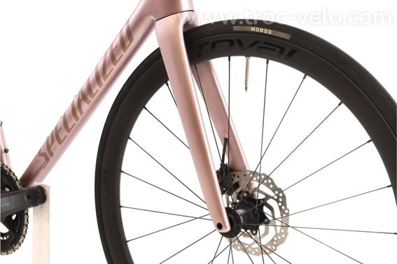 Produit Reconditionne Specialized Tarmac Sl8 Di2 12v Rose Velo De Route Tres Bon Etat - 5