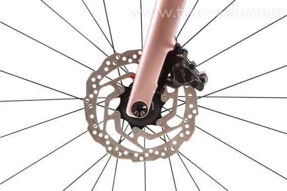 Produit Reconditionne Specialized Tarmac Sl8 Di2 12v Rose Velo De Route Tres Bon Etat - 7