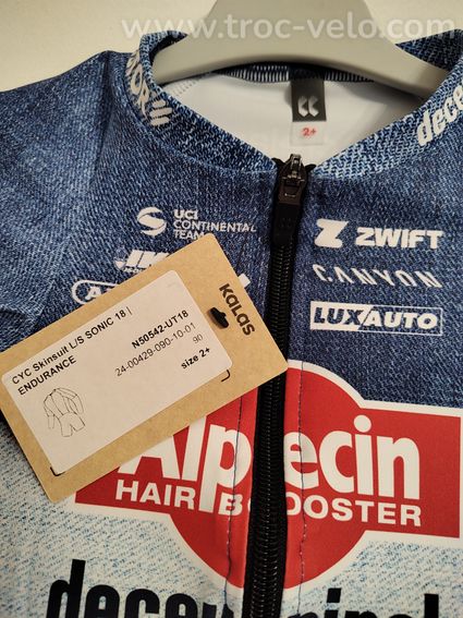 Combinaison Skinsuit Kalas Alpecin Endurance Sonic  - 2
