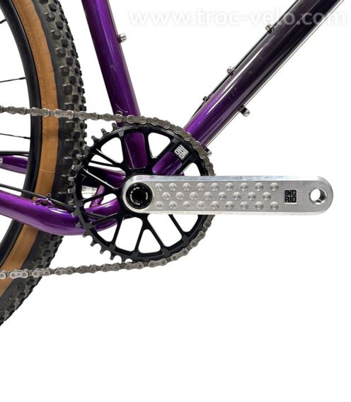 Velo Gravel Genesis Fugio 20 Shimano Grx 12v 2023 T M 170 182cm   Produit Reconditionne - 7