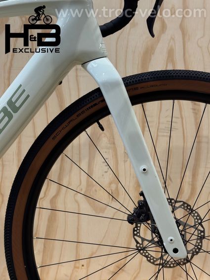 Cube Nuroad Hybrid C:62 Race 400X Carbon Vélo gravel électrique Shimano GRX 2025 - 4