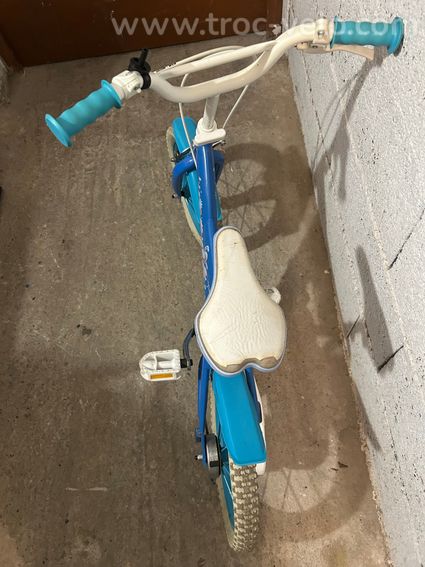Vélo enfant La Reine des Neiges – Bleu / Blanc - 2
