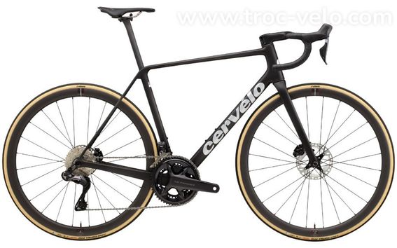 Vélo de route CERVELO R5 Black/Silver Ultegra Di2 – Taille M / 54 – 2026
