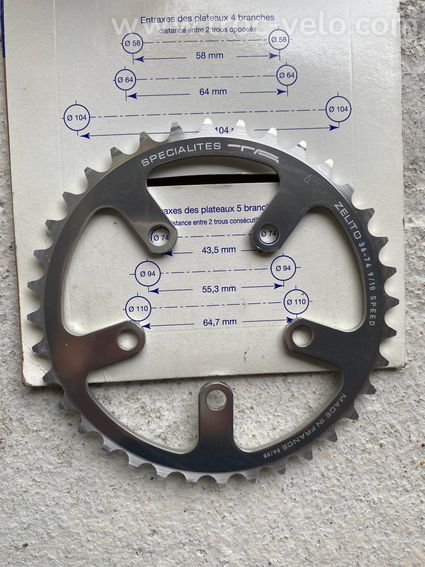 Plateau de 36 dents / 5 branches / jamais servis - 2