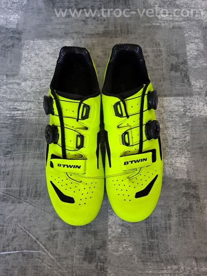 Chaussures BTWIN Race semelle carbone  - 2