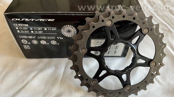 Cassette shimano dura ace 9100 11/28 11v occasion - 3