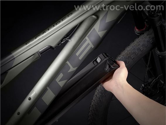 Vtt Electrique Tout Suspendu Trek E Caliber 9 6 29 12v 250wh Fazua 58nm Satin Lithium Grey Trek Black Velo D Exposition - 4