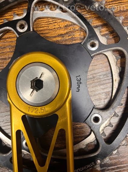 Pedalier Power Cranks modèle 4, 172,5mm - 6
