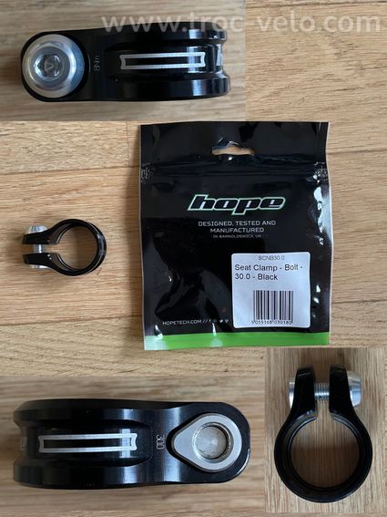 Collier de tige de selle Hope 30,0 mm (cadre) / 27,2 mm (tige) - 2