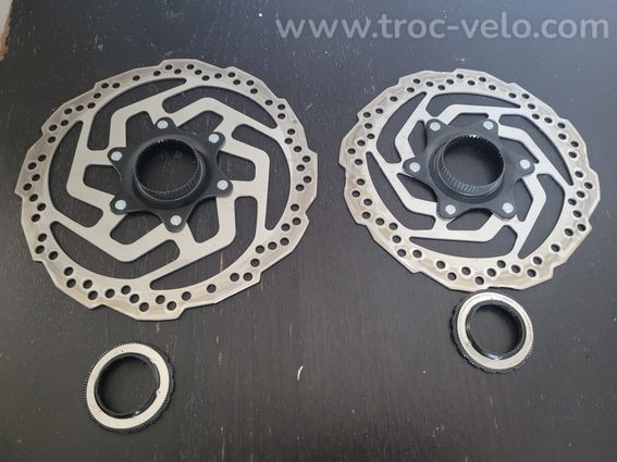 Freins à disques Shimano BR MT500 , BR MT501 et SM RT 10 complet avant et arrière   - 6
