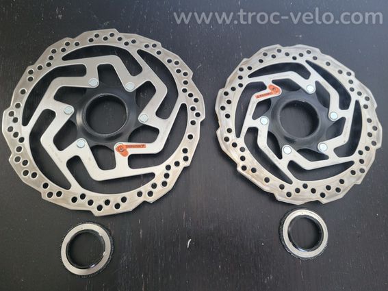 Freins à disques Shimano BR MT500 , BR MT501 et SM RT 10 complet avant et arrière   - 7