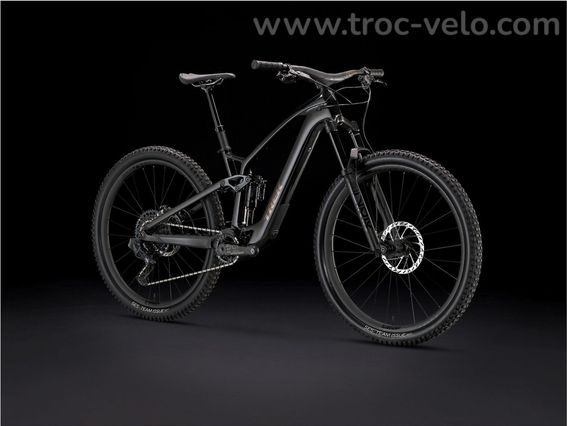 Vtt Electrique Tout Suspendu Trek Fuel Exe 9 8 12v 360 Wh Tq 50nm 29 Noir Velo D Exposition - 2