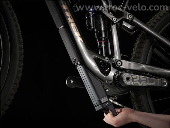 Vtt Electrique Tout Suspendu Trek Fuel Exe 9 8 12v 360 Wh Tq 50nm 29 Noir Velo D Exposition - 10