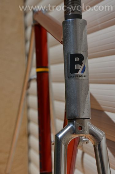 Cadre et fourche de vélo de course vintage Vitus 979 – tubes en Dural (Duralumin – Duralinox) - 3