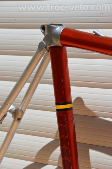 Cadre et fourche de vélo de course vintage Vitus 979 – tubes en Dural (Duralumin – Duralinox) - 6