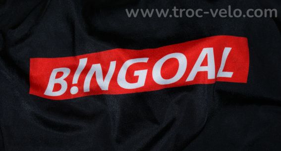 Cuissard vélo pour homme - team "BINGOAL" - noir - taille xxl - 3