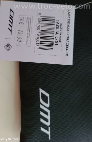 Deux paires de chaussettes DMT Aero - 2
