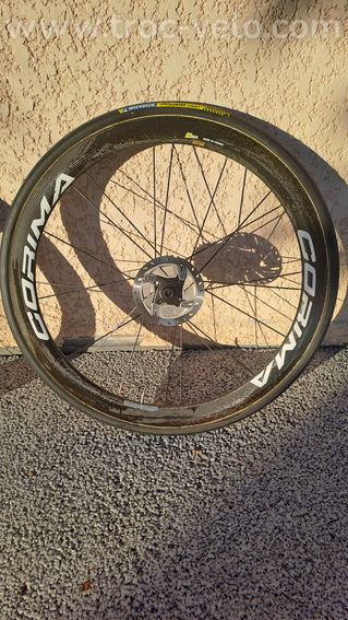 Paire de roues carbone Corima — Freinage disque — Complètes - 3