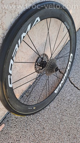 Paire de roues carbone Corima — Freinage disque — Complètes - 7