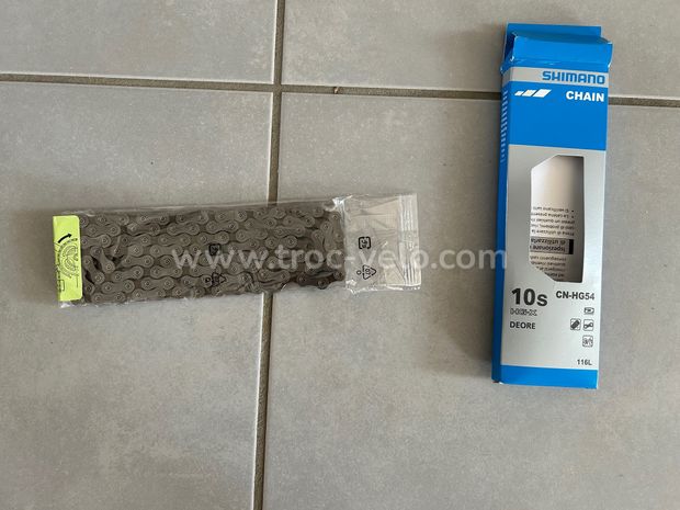 Chaine Shimano Deore pour 10 vitesses 100% neuve - 2