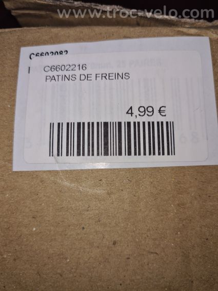Lot patins de frein - 2