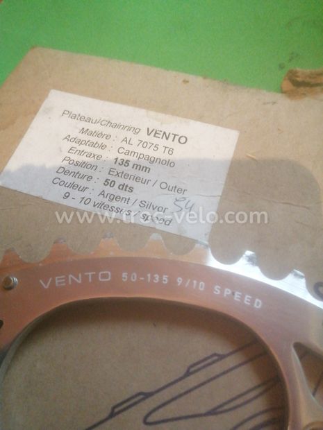 Plateaux spécialité TA Vento pour campagnolo bcd135 50dents  - 2