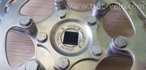 Pedalier triple STRONGLIGHT COURONNES TA SPECIALITES vélo RANDONNEUSE - 7