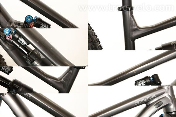 Vtt Tout Suspendu Commencal Clash Essential Shimano Slx 12v T S 158 170cm Produit Reconditionne - 4