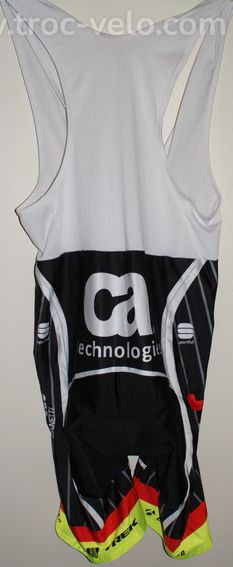 Cuissard vélo pour homme - team "SEGAFREDO" - noir - taille xxl - 2