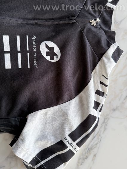 Maillot Assos blanc/noir S - 3