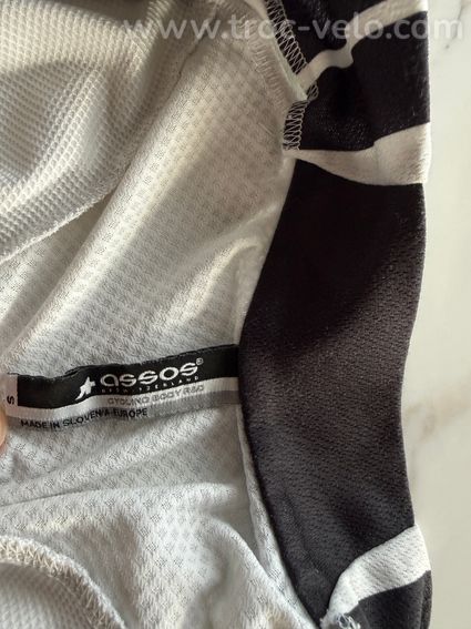 Maillot Assos blanc/noir S - 4