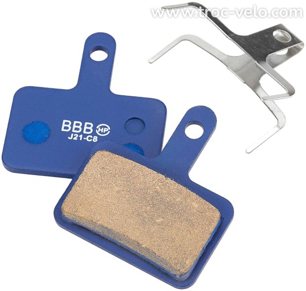 Plaquettes de Frein Organiques BBB BBS-52 Shimano Deore Mécanique - 1