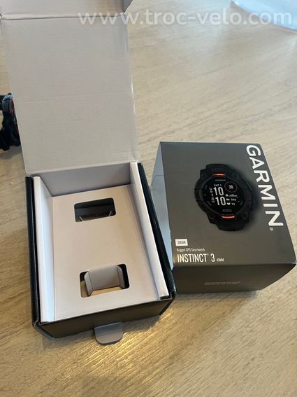 Garmin Instinct Solar 3 – Comme neuve – Facture févr. 2025 & Boîte complète - 3