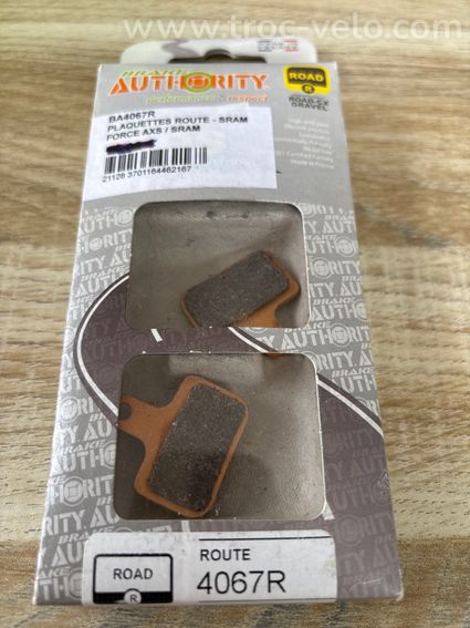 Plaquettes BRAKE AUTHORITY BA4067R ROAD / CX GRAVEL SRAM