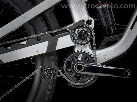 Vtt Tout Suspendu Trek Slash 9 8 Shimano 12v 29 27 5 Argent Gen 6 Velo D Exposition - 4