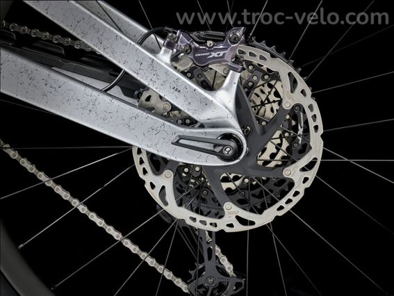 Vtt Tout Suspendu Trek Slash 9 8 Shimano 12v 29 27 5 Argent Gen 6 Velo D Exposition - 8