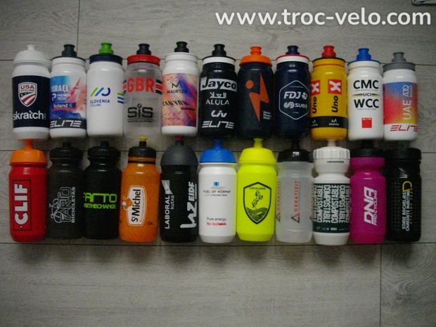 Bidon équipe cycliste Tour de France femme cyclisme vélo collection hydratation gourde vtt course route - 1