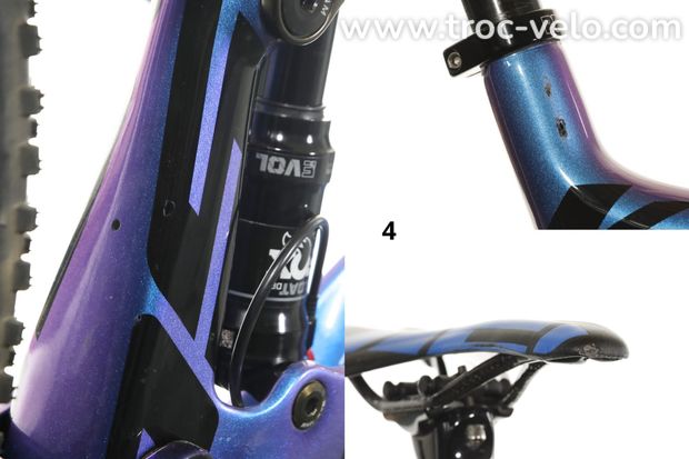 Produit Reconditionné - VTT Tout-Suspendu Kaiser K-One FS Sram XX1 Eagle AXS 12V Bleu/Violet 2021 - 6