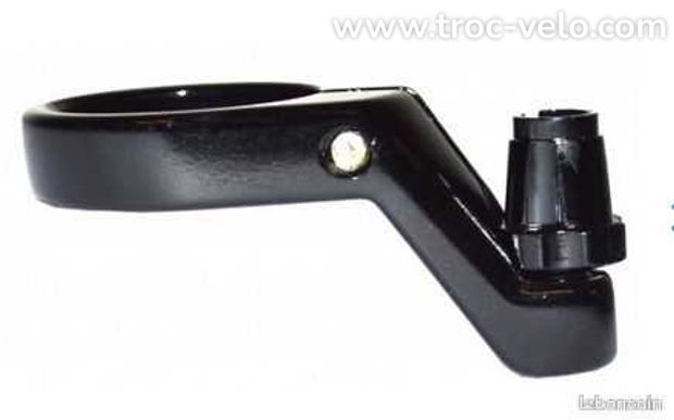 Support gaine de frein avant direction neuf noir velo 1p1/8 - 1