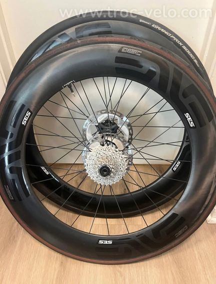 Roues Enve SES 7.8 Tubeless + Possibilité de pack avec roue lenticulaire HED Disc - 5