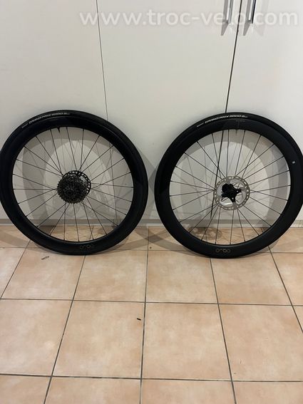 Roues oquo RP45LTD k7 housses disc pneus - 2