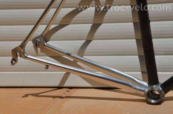 Cadre et fourche de vélo de course vintage Vitus 979 en tubes Dural (Duralumin – Duralinox) - 7