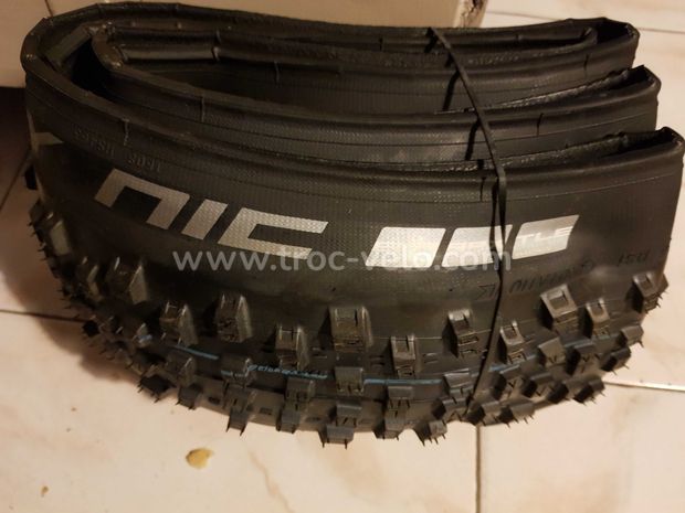 Pneu SCHWALBE NOBBY NIC 27,5x2,80 SnakeSkin Apex Addix SpeedGrip Tubeless Easy - 1