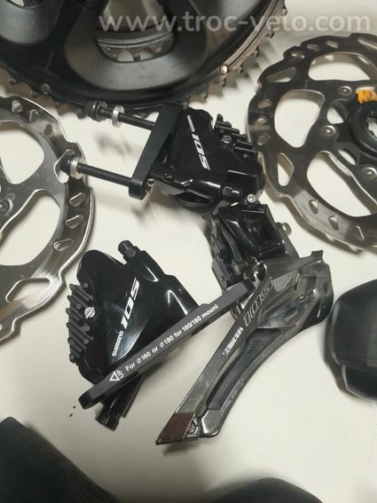 Groupe Shimano 105 11 vitesses disques - 6