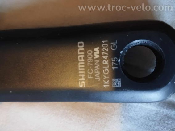 Vds  Pédalier  Shimano Durace 7900 10 vit - 3