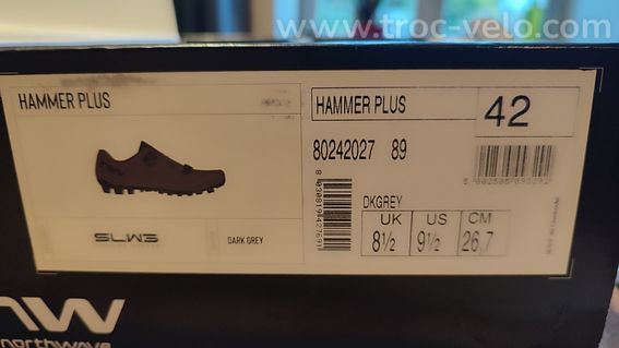 Chaussures VTT Northwave Hammer Plus Gris - 4