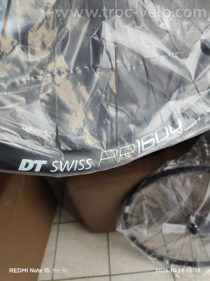 Paire de roues DT Swiss disque PR1600 spline 23 - 2