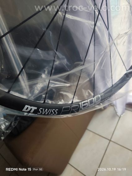 Paire de roues DT Swiss disque PR1600 spline 23 - 8